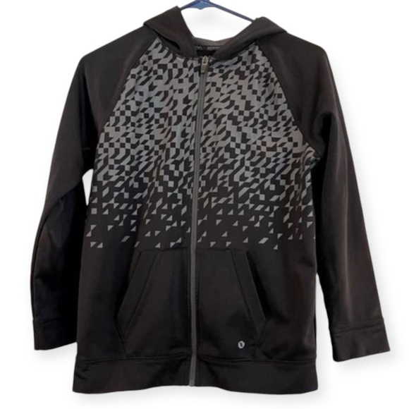 Xersion Boys Quick Dry‎ Zippered Hoodie Size L14/16 - Picture 1 of 3